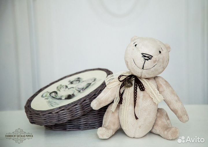 Дизайнерские игрушки (медведи) ручной работы