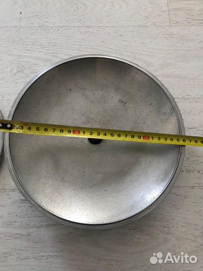 Крышки стеклянные и металлические для кастрюль