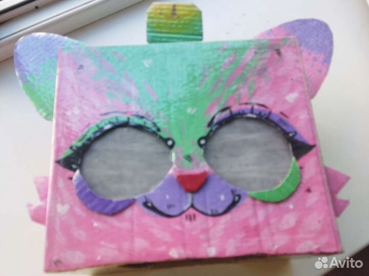 Маска коробка тян