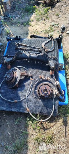 Задняя подвеска Тойота Авенсис 2