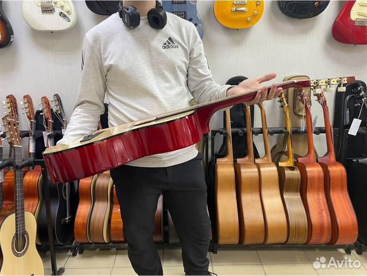 Terris TC-3805A NA - гитара акустическая, с анкеро