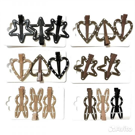 Заколки для волос оптом девочки большой выбор