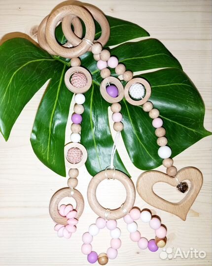 Подвески к тренажеру Монтессори