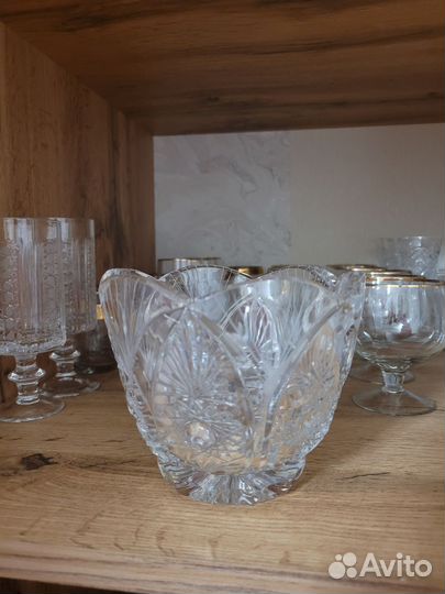 Вазы хрусталь СССР