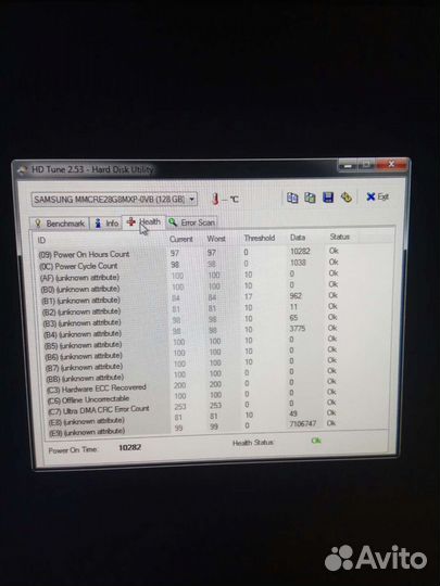 SSD 128Gb Samsung 1.8