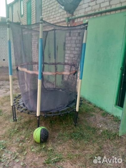 Батут с сеткой бу