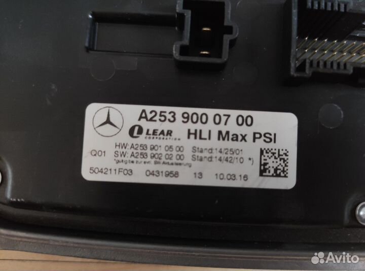 Блок фары Mercedes GLC 2015-19