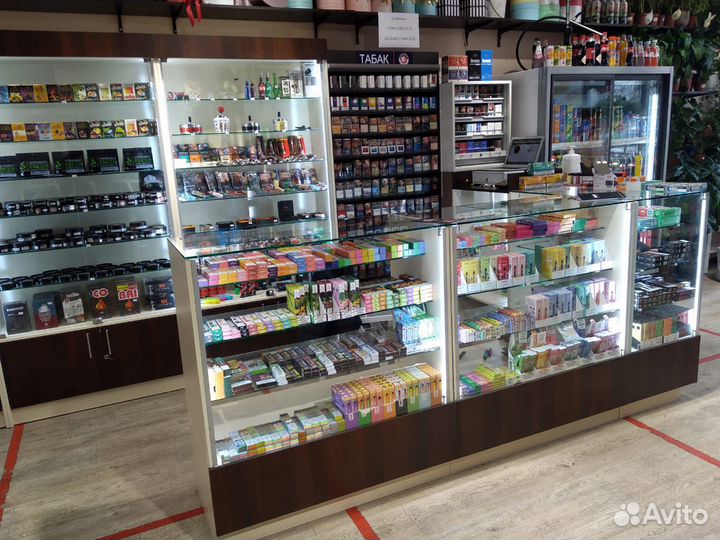 Табачные прилавки для магазина