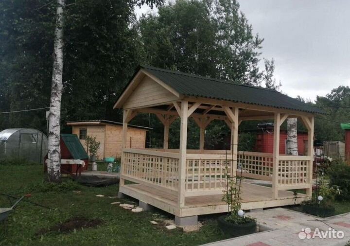 Готовые беседки