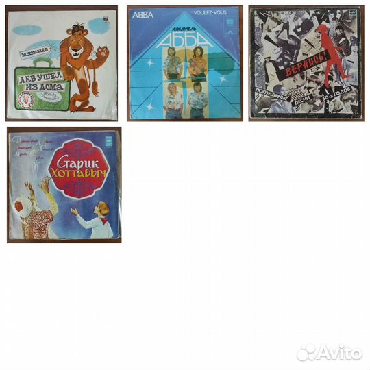 Виниловые пластинки 13 шт