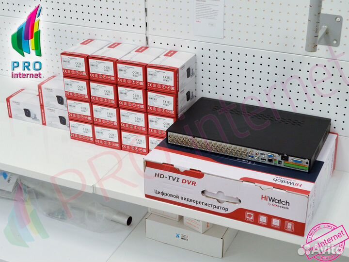 Наружное видеонаблюдение HiWatch 2Mpx