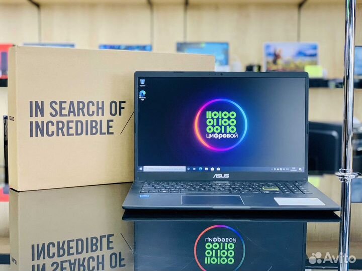 Для дома asus 15.6/Intel N4020/SSD-128Gb/DDR4-4Gb