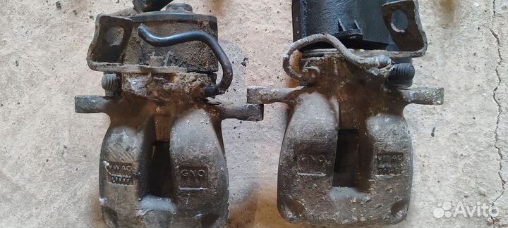 Суппорт задний левый фольксваген пассат б 6