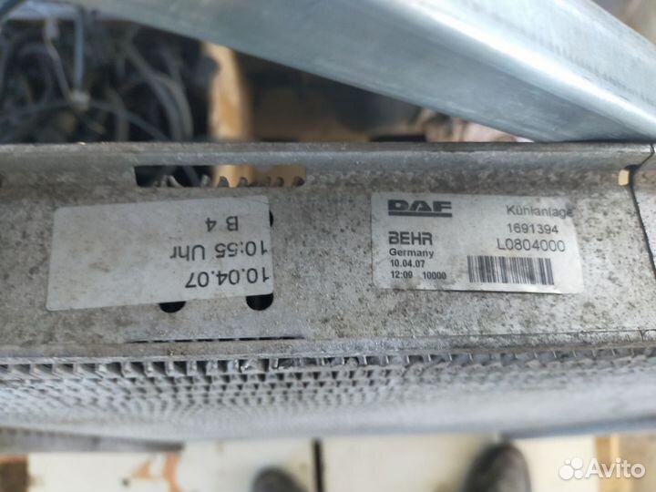 Интеркулер / XF105 (DAF)