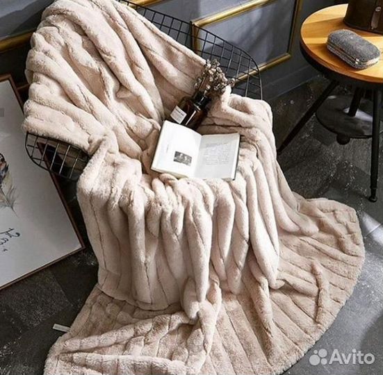 Плед кролик качество LUX новые