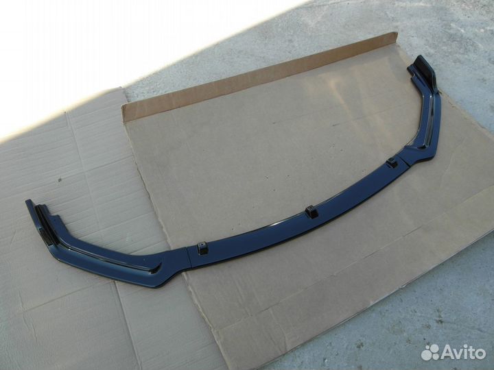 Спойлер юбка переднего бампера Infiniti Q50 18-21