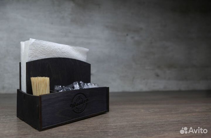 Салфетницы для кальянной в кафе под мундштуки