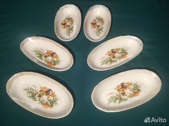 Винтаж розетки тарелочки Барановский фарфор завод