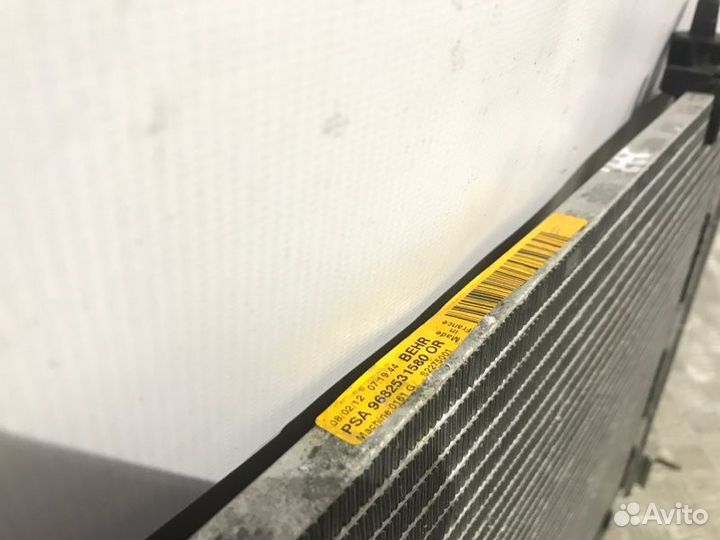 Радиатор кондиционера Peugeot 308 4E 1.6 2012