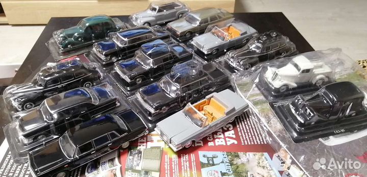 Автолегенды СССР 1/43 газ и ЗИЛ