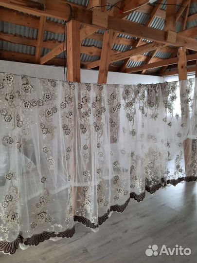 Тюль новая 8 метров