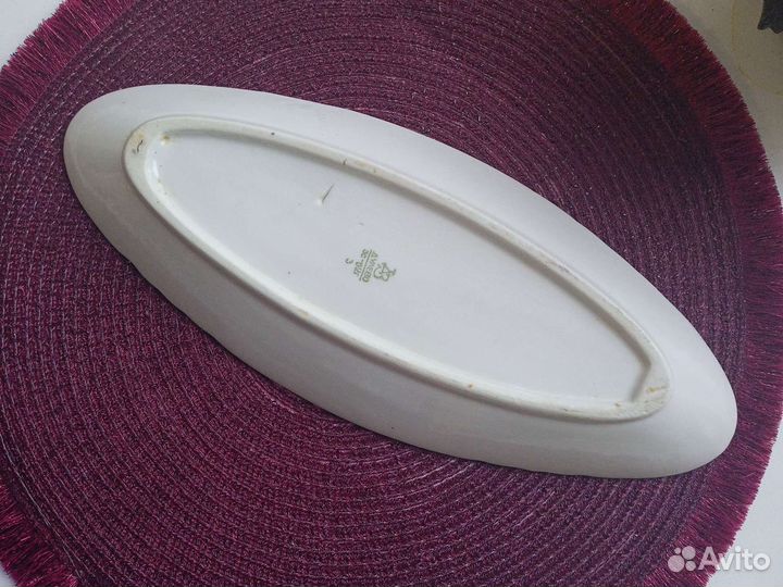 Фарфор селедочница СССР