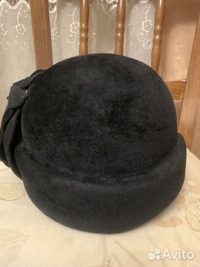 Шляпа фетровая женская