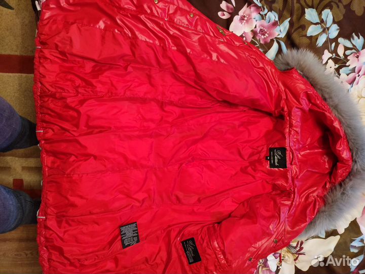 Пуховик зимний женский 42 44 пух перо