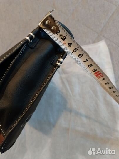 Кожаный клатч мужской, кошелёк, для документов