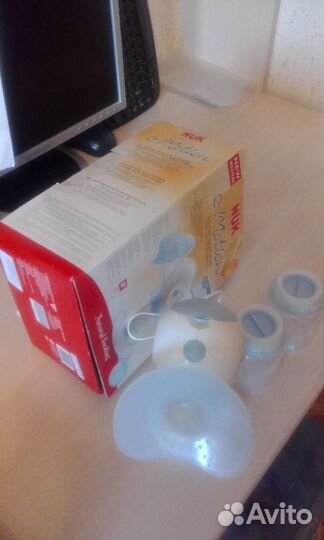 Молокоотсос Nuk Luna электрический двухфазный