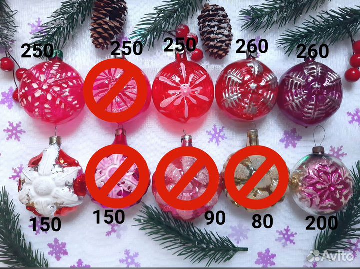 Елочные игрушки СССР, гдр и прочие 04