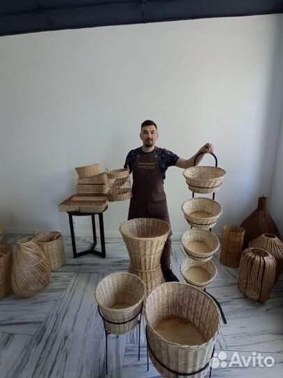 Плетеные корзины
