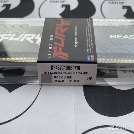 Оперативная память kingston beast ddr4 16gb 3200