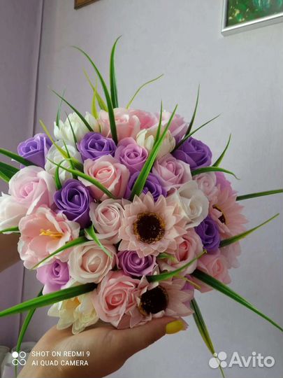 Цветы из мыла к 1 сентября