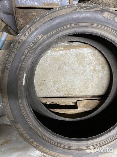Bridgestone Ecopia PZ-X 225/45 R17 и 245/45 R17