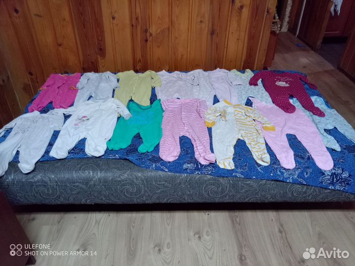 Одежда для новорожденных пакетом большой