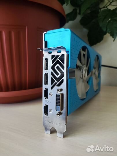Видеокарта Sapphire rx590 GME 8gb Nitro+