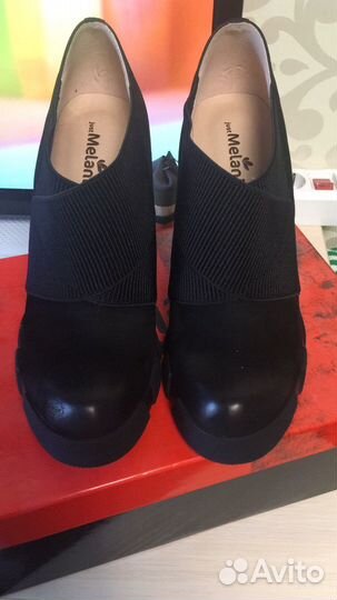 Ботильоны 39 натуральная замша