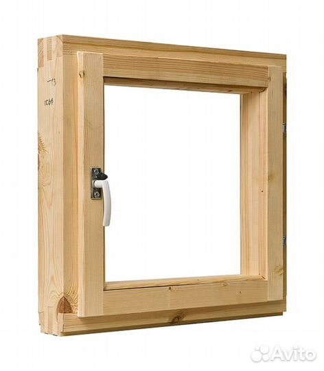 Окно деревянное 2 стекла