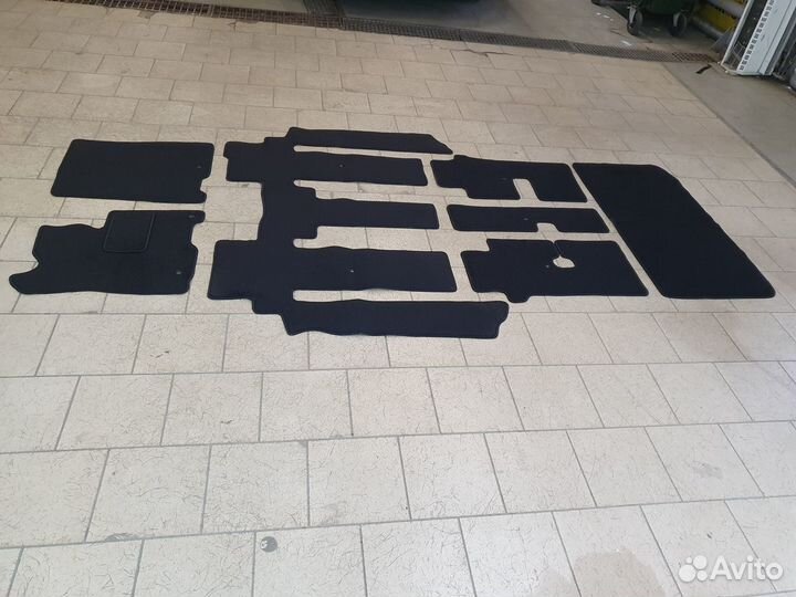 Коврики салон+баг Kia Carnival IV 2020-н.в. 8 мест