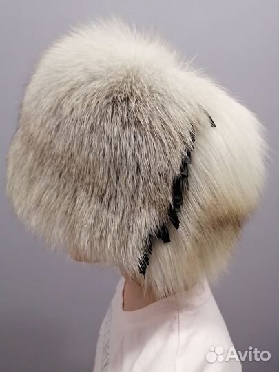 Шапка из меха лисы