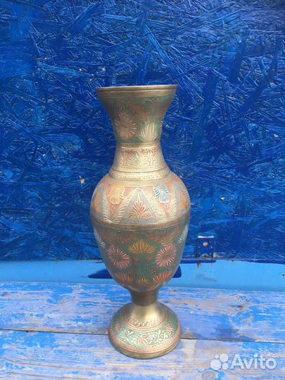 Ваза бронзовая большая Индия