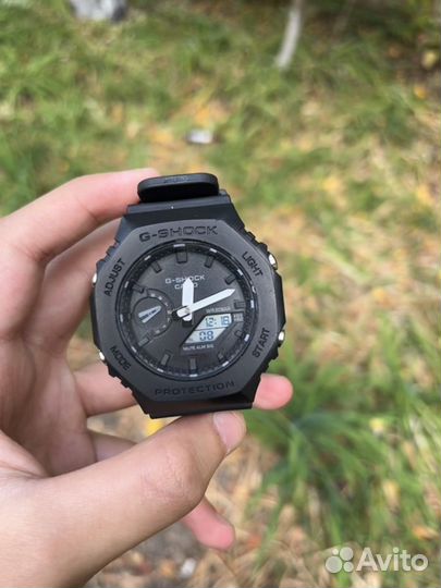 Часы Casio G-Shock GA-2100 (Чёрные)