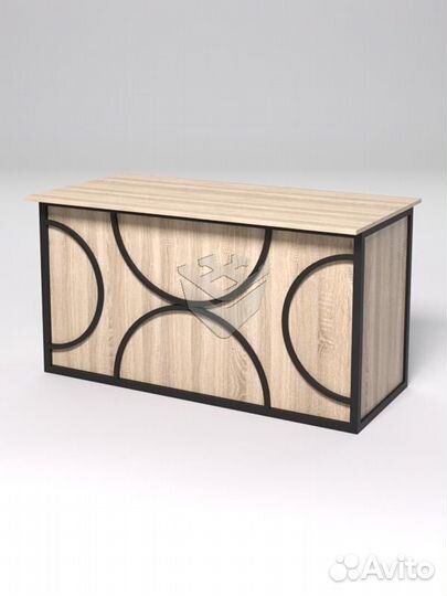 Стол рабочий офисный С-03А 