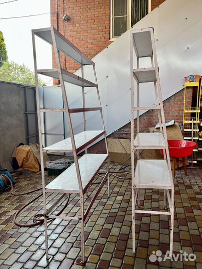 Стеллажи металлические из уголка