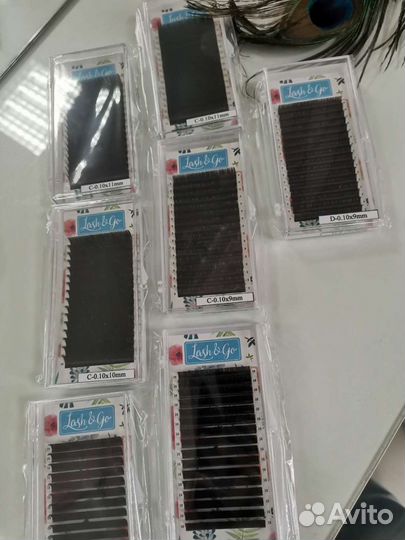 Ресницы для наращивания lash GO