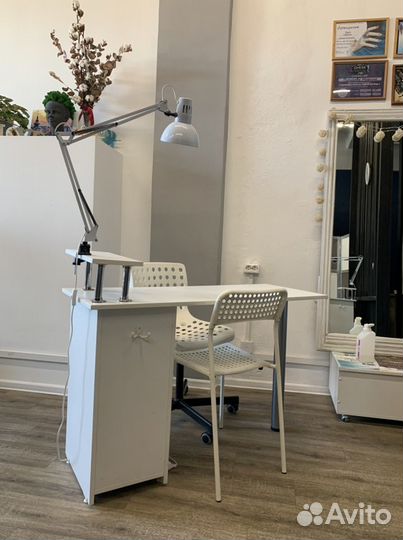 Аренда рабочего места мастера маникюра