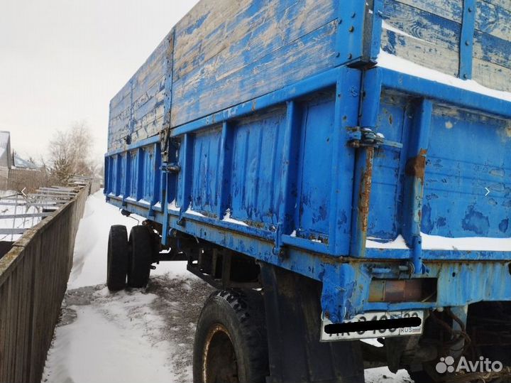 Прицеп бортовой ГКБ 8350, 1986