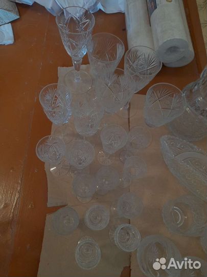 Хрустальный сервиз