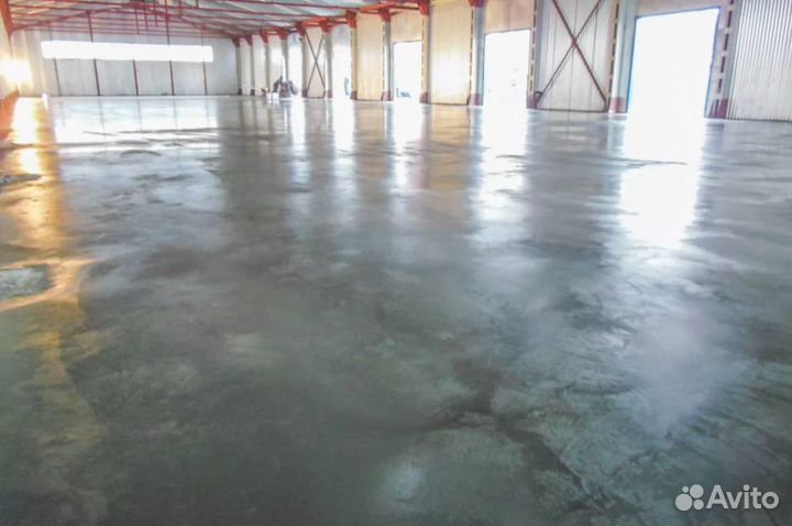 Бетонные полы,топпинг